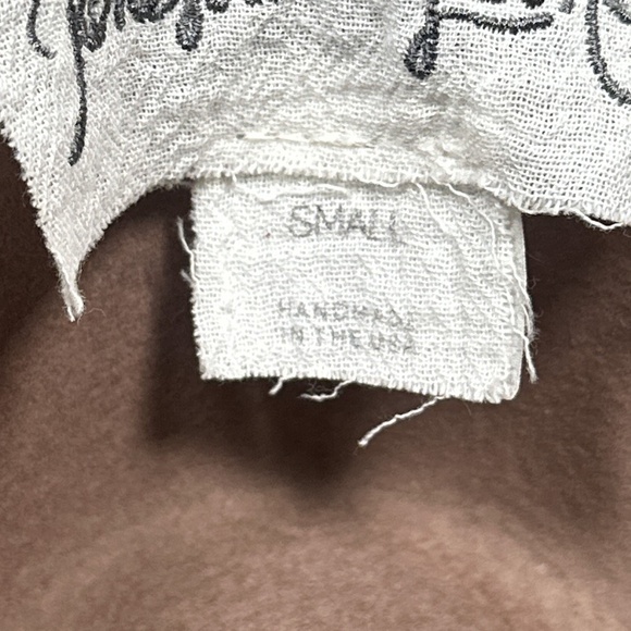 Janessa Leone Wool Felt Leather Trim Brown Fedora Made in USA Womens Small - Picture 8 of 9